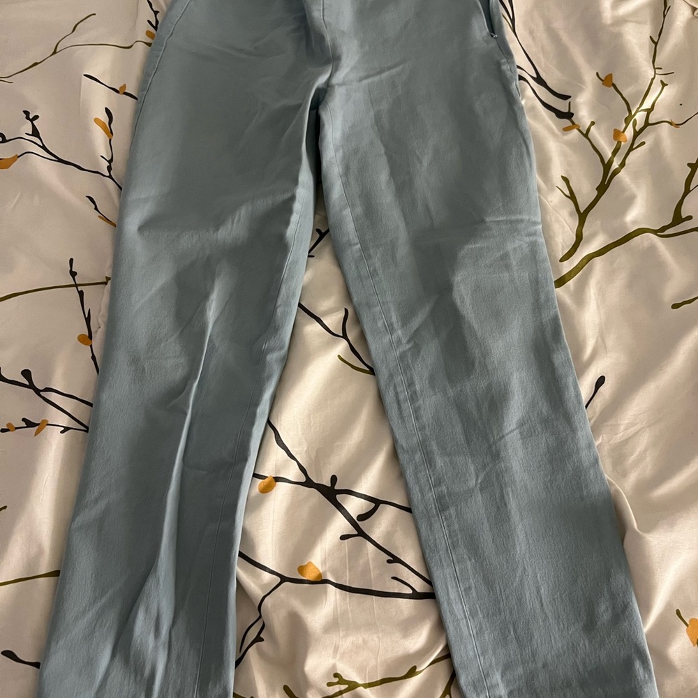 Talbots Powder Blue Straight Leg Pants
